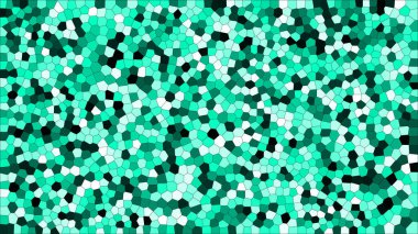 Vitray renkli voronoi, vektör eps soyut. Düzensiz hücre arka plan deseni. 2D geometrik şekiller kılavuz - Vetorial 8k Hd