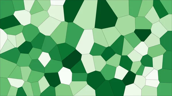 Vidrieras Colorido Voronoi Vector Eps Abstracto Patrón Fondo Celdas Irregulares — Archivo Imágenes Vectoriales