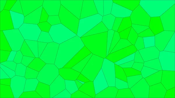 Vidrieras Colorido Voronoi Vector Eps Abstracto Patrón Fondo Celdas Irregulares — Vector de stock