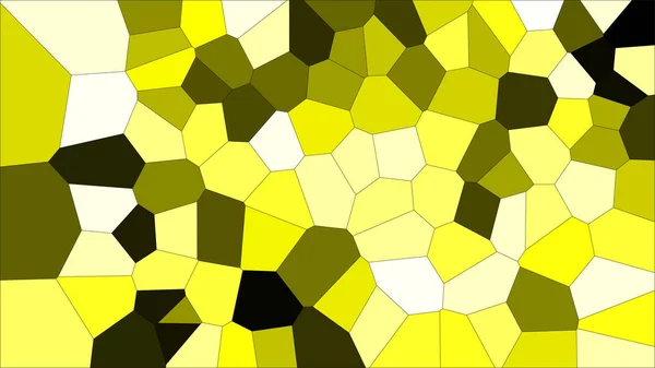 Vidrieras Colorido Voronoi Vector Eps Abstracto Patrón Fondo Celdas Irregulares — Vector de stock