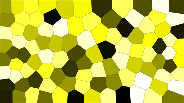 Vidrieras Colorido Voronoi Vector Eps Abstracto Patrón Fondo Celdas Irregulares — Archivo Imágenes Vectoriales