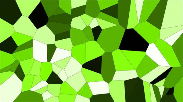 Vidrieras Colorido Voronoi Vector Eps Abstracto Patrón Fondo Celdas Irregulares — Archivo Imágenes Vectoriales