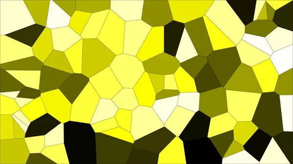 Vitrážové Barevné Voronoi Vektorové Eps Abstraktní Nepravidelné Buňky Vzorku Pozadí — Stockový vektor