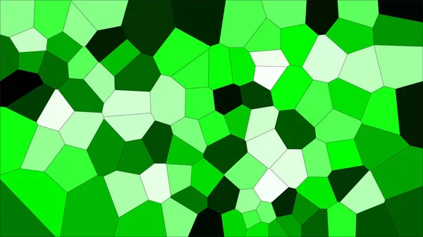 Bunte Glasmalerei Voronoi Vektor Eps Abstrakt Unregelmäßige Zellen Hintergrundmuster Geometrische — Stockvektor