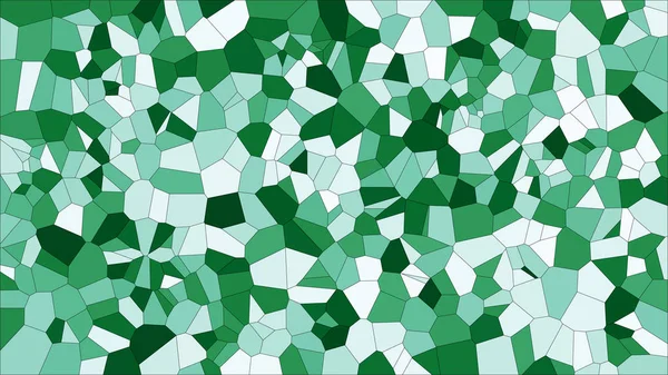 Verre Teinté Voronoi Coloré Vecteur Eps Abstrait Modèle Fond Cellules — Image vectorielle