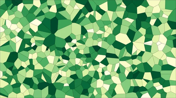 Verre Teinté Voronoi Coloré Vecteur Eps Abstrait Modèle Fond Cellules — Image vectorielle