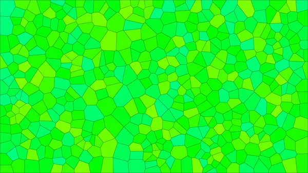 ステンド グラス カラフルなボロノイ ベクター Eps 不規則なセルは背景パターンです 図形グリッド Vetorial — ストックベクタ