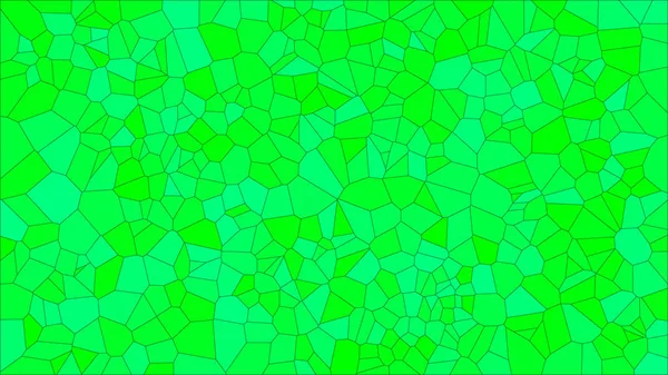 彩色玻璃五颜六色的 Voronoi Eps 不规则单元格背景模式 几何形状网格 Vetorial — 图库矢量图片