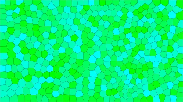 ステンド グラス カラフルなボロノイ ベクター Eps 不規則なセルは背景パターンです 図形グリッド Vetorial — ストックベクタ