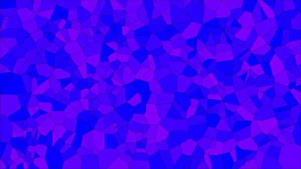 Vidro Manchado Voronoi Colorido Vetor Eps Abstrato Padrão Fundo Células — Vetor de Stock