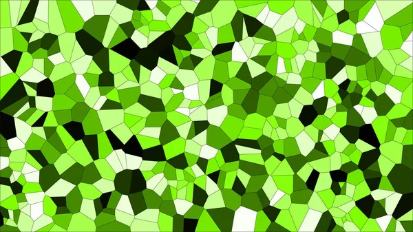 Vidrieras Colorido Voronoi Vector Eps Abstracto Patrón Fondo Celdas Irregulares — Archivo Imágenes Vectoriales