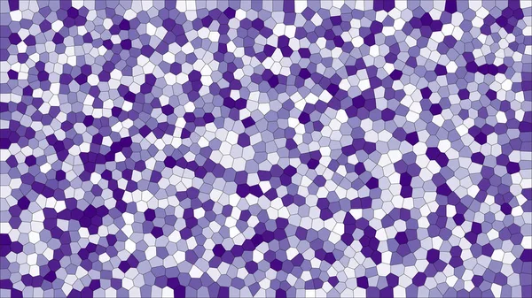 Vitray Renkli Voronoi Vektör Eps Soyut Düzensiz Hücre Arka Plan — Stok Vektör