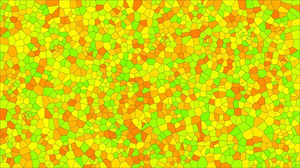 Vidrieras Colorido Voronoi Vector Eps Abstracto Patrón Fondo Celdas Irregulares — Archivo Imágenes Vectoriales