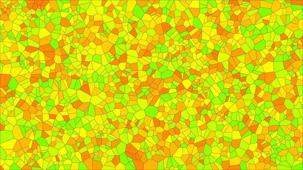 Vitray renkli voronoi, vektör eps soyut. Düzensiz hücre arka plan deseni. 2D geometrik şekiller kılavuz - Vetorial 8k Hd