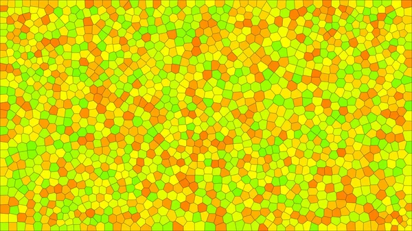 Vetri Colorati Voronoi Vettoriale Eps Astratto Modello Sfondo Celle Irregolari — Vettoriale Stock