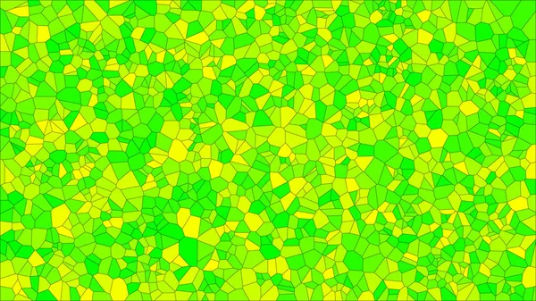 彩色玻璃五颜六色的 Voronoi Eps 不规则单元格背景模式 几何形状网格 Vetorial — 图库矢量图片