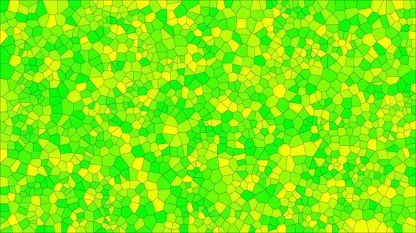 彩色玻璃五颜六色的 Voronoi Eps 不规则单元格背景模式 几何形状网格 Vetorial — 图库矢量图片