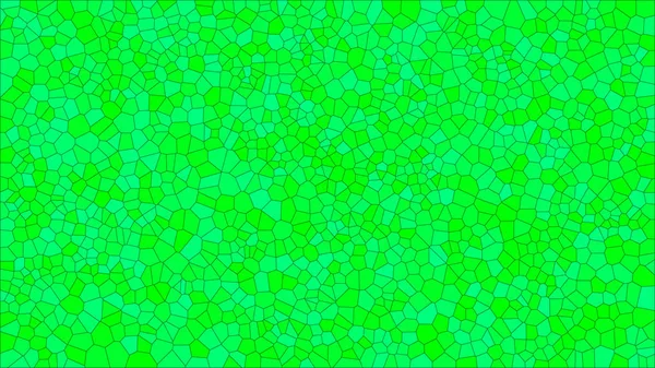 Vidro Manchado Voronoi Colorido Vetor Eps Abstrato Padrão Fundo Células — Vetor de Stock