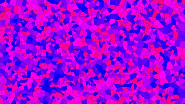 Bunte Glasmalerei Voronoi Vektor Eps Abstrakt Unregelmäßige Zellen Hintergrundmuster Geometrische — Stockvektor