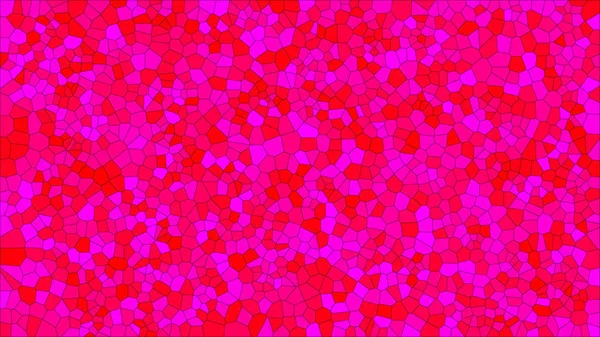 Vidro Manchado Voronoi Colorido Vetor Eps Abstrato Padrão Fundo Células —  Vetores de Stock