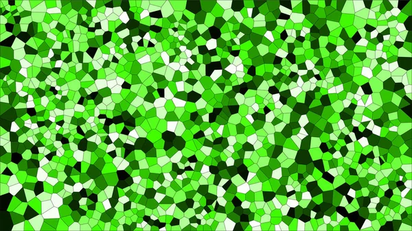 Bunte Glasmalerei Voronoi Vektor Eps Abstrakt Unregelmäßige Zellen Hintergrundmuster Geometrische — Stockvektor