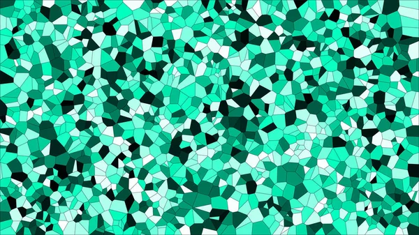 Bunte Glasmalerei Voronoi Vektor Eps Abstrakt Unregelmäßige Zellen Hintergrundmuster Geometrische — Stockvektor