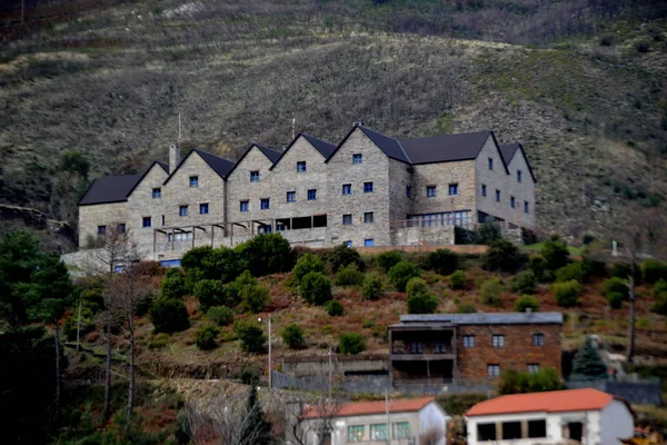 Inatel Piodao Bir Geleneksel Şeyl Dağlarda Uzak Köy Merkez Portekiz — Stok fotoğraf