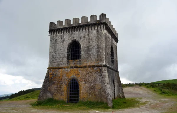 Aussichtspunkt Castelo Branco Insel Sao Miguel Azoren — Stockfoto
