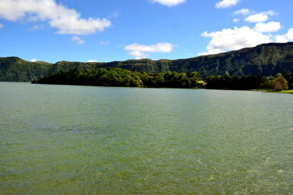 Laguna Sete Cidades Sao Miguel Azzorre Portogallo — Foto Stock