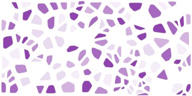 Vitray renkli voronoi fileto, vektör soyut ile. Düzensiz hücre arka plan deseni. 2D geometrik şekiller kılavuz. En boy oranı 2:1