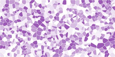 Vitray renkli voronoi fileto, vektör soyut ile. Düzensiz hücre arka plan deseni. 2D geometrik şekiller kılavuz. En boy oranı 2:1