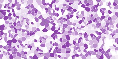 Vitray renkli voronoi fileto, vektör soyut ile. Düzensiz hücre arka plan deseni. 2D geometrik şekiller kılavuz. En boy oranı 2:1