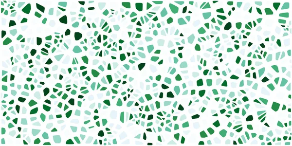 Vitray renkli voronoi fileto, vektör soyut ile. Düzensiz hücre arka plan deseni. 2D geometrik şekiller kılavuz. En boy oranı 2:1