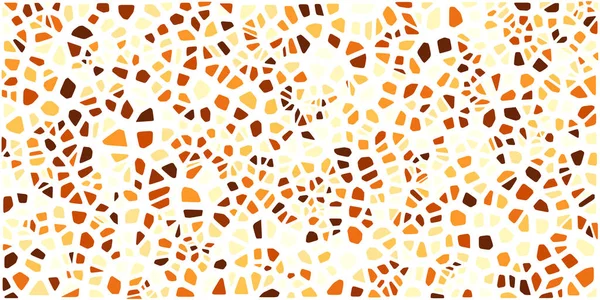 Vitray renkli voronoi fileto, vektör soyut ile. Düzensiz hücre arka plan deseni. 2D geometrik şekiller kılavuz. En boy oranı 2:1