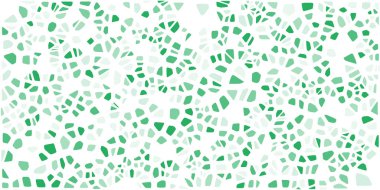 Vitray renkli voronoi fileto, vektör soyut ile. Düzensiz hücre arka plan deseni. 2D geometrik şekiller kılavuz. En boy oranı 2:1