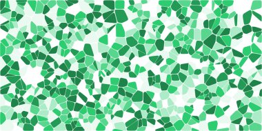 Vitray renkli voronoi fileto, vektör soyut ile. Düzensiz hücre arka plan deseni. 2D geometrik şekiller kılavuz. En boy oranı 2:1