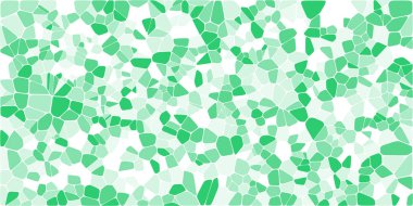 Vitray renkli voronoi fileto, vektör soyut ile. Düzensiz hücre arka plan deseni. 2D geometrik şekiller kılavuz. En boy oranı 2:1