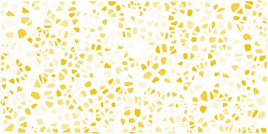 Vitray renkli voronoi fileto, vektör soyut ile. Düzensiz hücre arka plan deseni. 2D geometrik şekiller kılavuz. En boy oranı 2:1