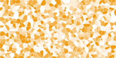 Vitray renkli voronoi fileto, vektör soyut ile. Düzensiz hücre arka plan deseni. 2D geometrik şekiller kılavuz. En boy oranı 2:1