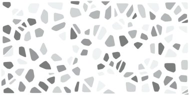 Vitray renkli voronoi fileto, vektör soyut ile. Düzensiz hücre arka plan deseni. 2D geometrik şekiller kılavuz. En boy oranı 2:1