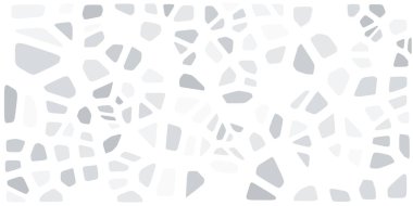 Vitray renkli voronoi fileto, vektör soyut ile. Düzensiz hücre arka plan deseni. 2D geometrik şekiller kılavuz. En boy oranı 2:1