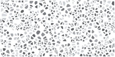 Vitray renkli voronoi fileto, vektör soyut ile. Düzensiz hücre arka plan deseni. 2D geometrik şekiller kılavuz. En boy oranı 2:1