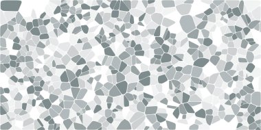 Vitray renkli voronoi fileto, vektör soyut ile. Düzensiz hücre arka plan deseni. 2D geometrik şekiller kılavuz. En boy oranı 2:1