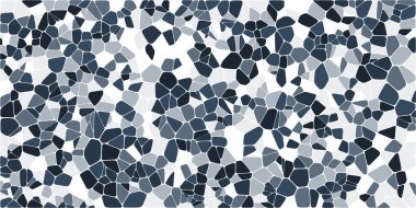 Vitray renkli voronoi fileto, vektör soyut ile. Düzensiz hücre arka plan deseni. 2D geometrik şekiller kılavuz. En boy oranı 2:1