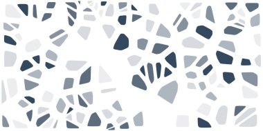 Vitray renkli voronoi fileto, vektör soyut ile. Düzensiz hücre arka plan deseni. 2D geometrik şekiller kılavuz. En boy oranı 2:1