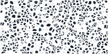 Vitray renkli voronoi fileto, vektör soyut ile. Düzensiz hücre arka plan deseni. 2D geometrik şekiller kılavuz. En boy oranı 2:1