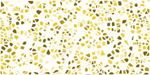 Vitray renkli voronoi fileto, vektör soyut ile. Düzensiz hücre arka plan deseni. 2D geometrik şekiller kılavuz. En boy oranı 2:1