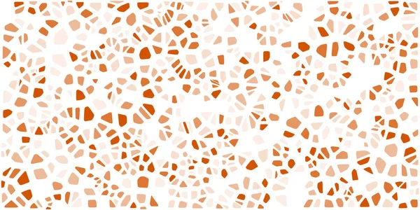 Vitray renkli voronoi fileto, vektör soyut ile. Düzensiz hücre arka plan deseni. 2D geometrik şekiller kılavuz. En boy oranı 2:1