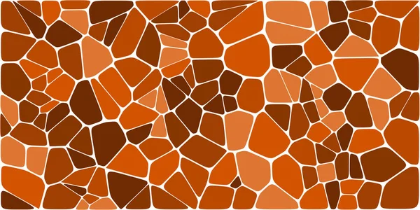 Vitrail Voronoi Coloré Avec Filet Vecteur Abstrait Modèle Fond Cellules — Image vectorielle