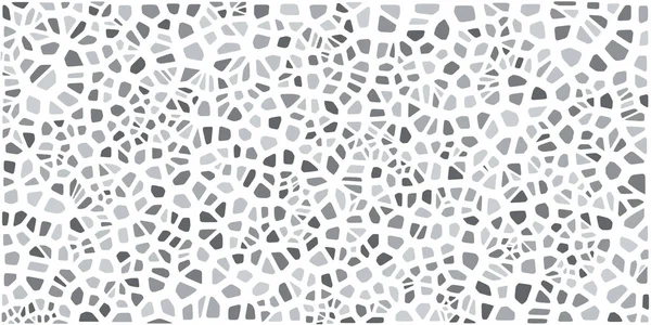 Vitray renkli voronoi fileto, vektör soyut ile. Düzensiz hücre arka plan deseni. 2D geometrik şekiller kılavuz. En boy oranı 2:1